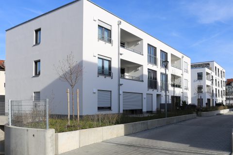 Moderne Wohnanlage am Katharinenhof / Nürnberger Straße in Bamberg